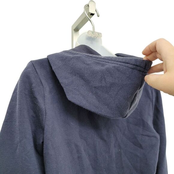 2/$20 George Navy Blue Zipper Up Hoodie Jacket Size: XS - Picture 10 of 13